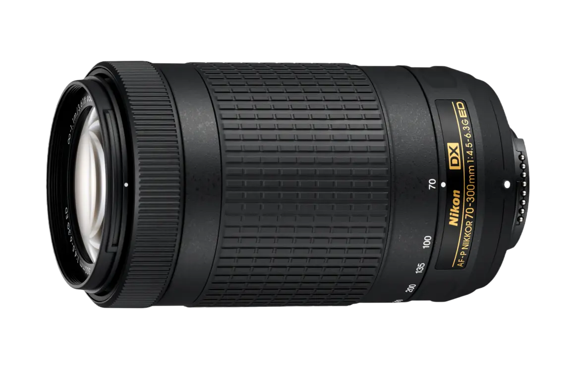 Nikon AF-P DX NIKKOR 70-300mm f/4.5-6.3G ED Lens |Super-telephoto